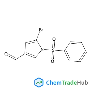 1-BENZENESULFONYL-5-BROMO-1H-PYRROLE-3-CARBALDEHYDE