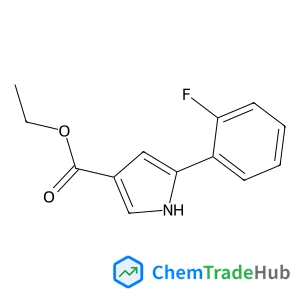 Ethyl 5-(2-fluorophenyl)-1H-pyrrole-3-carboxylate
