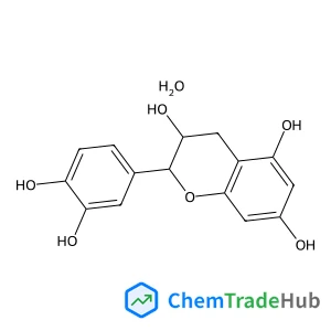 (2R,3S)-2-(3,4-Dihydroxyphenyl)-3,5,7-chromanetriol hydrate (1:1) (2R,3S)-2-(3,4-Dihydroxyphenyl)-3,5,7-chromanetriol hydrate (1:1)