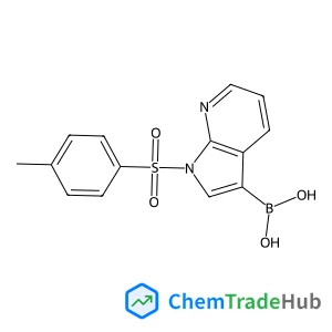 (1-TOSYL-1H-PYRROLO[2,3-B]PYRIDIN-3-YL)BORONIC ACID