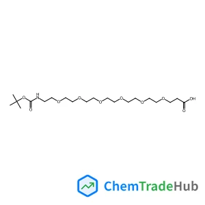 Boc-21-amino-4,7,10,13,16,19-hexaoxaheneicosanoic acid