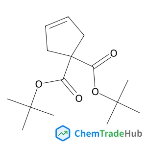 Bis(2-methyl-2-propanyl) 3-cyclopentene-1,1-dicarboxylate