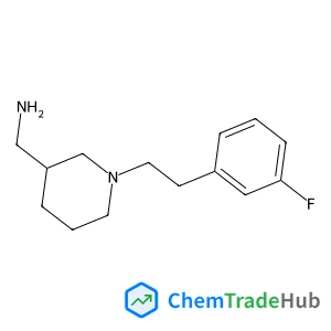 1-{1-[2-(3-Fluorophenyl)ethyl]-3-piperidinyl}methanamine