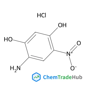 4-Amino-6-nitro-1,3-benzenediol hydrochloride (1:1)