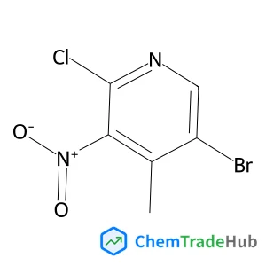 5-Bromo-2-chloro-4-methyl-3-nitropyridine