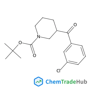 (R)-Tert-butyl 3-(3-chlorobenzoyl)piperidine-1-carboxylate