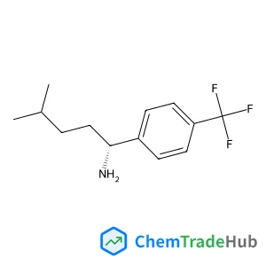 (1R)-4-Methyl-1-[4-(trifluoromethyl)phenyl]-1-pentanamine