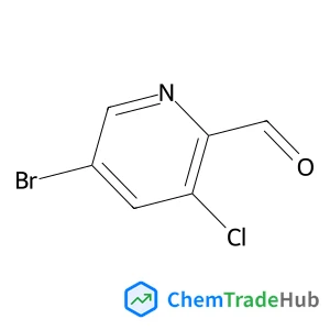 5-Bromo-3-chloropicolinaldehyde 5-Bromo-3-chloropicolinaldehyde
