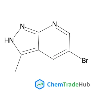 5-Bromo-3-methyl-1H-pyrazolo(3,4-b)pyridine