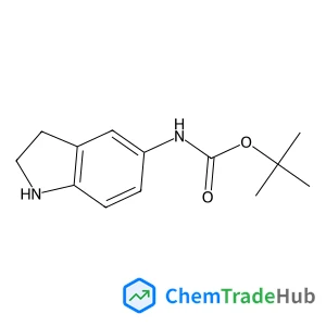 2-Methyl-2-propanyl 2,3-dihydro-1H-indol-5-ylcarbamate