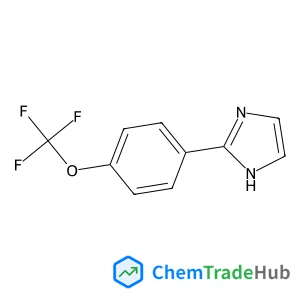 2-(4-(Trifluoromethoxy)phenyl)-1H-imidazole structure