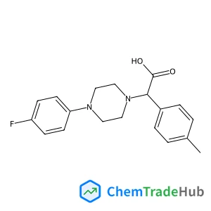 [4-(4-Fluorophenyl)-1-piperazinyl](4-methylphenyl)acetic acid