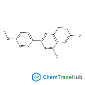 6-Bromo-4-chloro-2-(4-methoxyphenyl)quinazoline