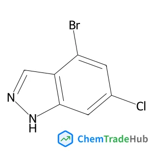 4-Bromo-6-chloro-1H-indazole 4-Bromo-6-chloro-1H-indazole