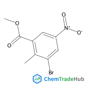 Methyl 3-bromo-2-methyl-5-nitrobenzoate