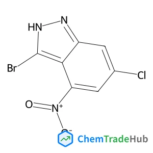 3-Bromo-6-chloro-4-nitro-1H-indazole