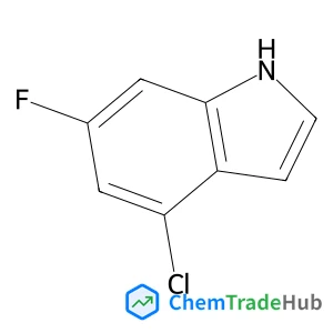 4-chloro-6-fluoro-1H-indole