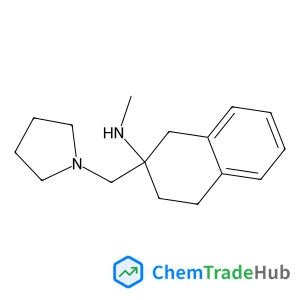 N-Methyl-2-(1-pyrrolidinylmethyl)-1,2,3,4-tetrahydro-2-naphthalenamine
