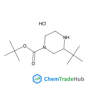 tert-Butyl 3-(tert-butyl)piperazine-1-carboxylate hydrochloride