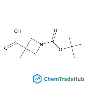 3-Methyl-1-{[(2-methyl-2-propanyl)oxy]carbonyl}-3-azetidinecarboxylic acid