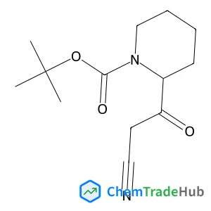tert-Butyl 2-(2-cyanoacetyl)piperidine-1-carboxylate