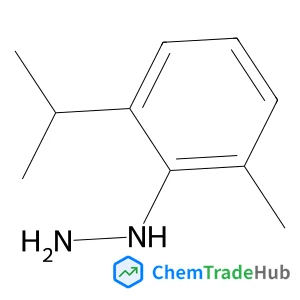 (2-Isopropyl-6-methylphenyl)hydrazine structure
