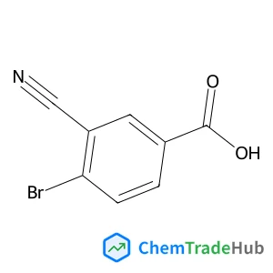 4-Bromo-3-cyanobenzoic acid