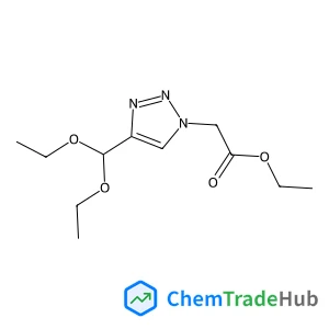 (4-Diethoxymethyl-[1,2,3]triazol-1-yl)-acetic acid ethyl ester