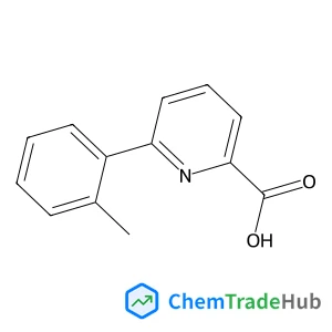 6-(2-Methylphenyl)-2-pyridinecarboxylic acid structure 6-(2-Methylphenyl)-2-pyridinecarboxylic acid structure