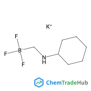 Potassium [(cyclohexylamino)methyl](trifluoro)borate(1-)
