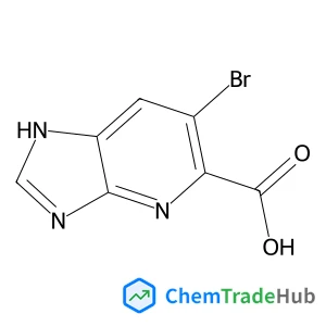 6-Bromo-1H-imidazo[4,5-b]pyridine-5-carboxylic acid