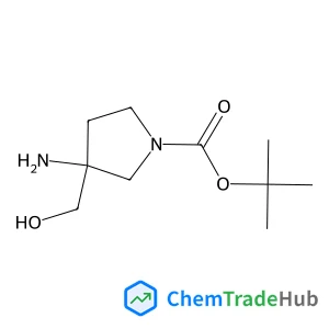 Tert-butyl 3-amino-3-(hydroxymethyl)pyrrolidine-1-carboxylate