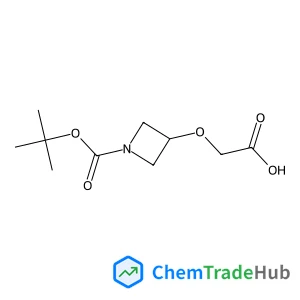 1-Boc-(3-carboxymethoxy)azetidine structure 1-Boc-(3-carboxymethoxy)azetidine structure