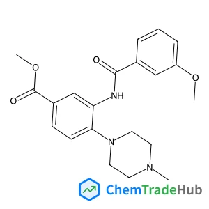 Methyl 3-[(3-methoxybenzoyl)amino]-4-(4-methylpiperazin-1-yl)benzoate