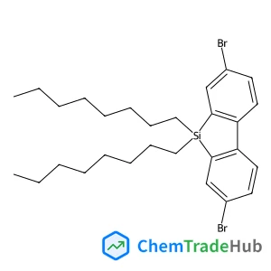 3,7-Dibromo-5,5-dioctyl-5H-dibenzo[b,d]silole