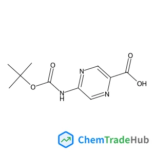 5-((tert-Butoxycarbonyl)amino)pyrazine-2-carboxylic acid