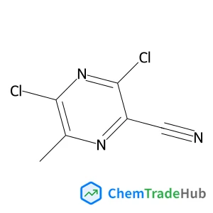 3,5-Dichloro-6-methylpyrazine-2-carbonitrile