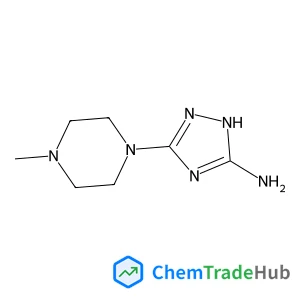 5-(4-Methyl-1-piperazinyl)-1H-1,2,4-triazol-3-amine
