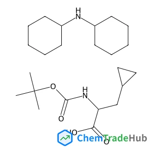 3-Cyclopropyl-N-{[(2-methyl-2-propanyl)oxy]carbonyl}-L-alanine - N-cyclohexylcyclohexanamine (1:1)