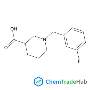 1-(3-Fluorobenzyl)-3-piperidinecarboxylic acid 1-(3-Fluorobenzyl)-3-piperidinecarboxylic acid