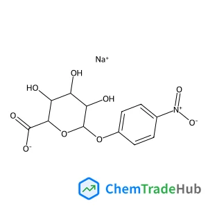 Sodium (2S,3S,4S,5R,6S)-3,4,5-trihydroxy-6-(4-nitrophenoxy)tetrahydro-2H-pyran-2-carboxylate