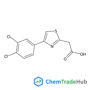 [4-(3,4-Dichlorophenyl)-1,3-thiazol-2-yl]acetic acid