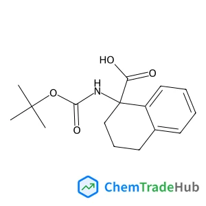 1-({[(2-Methyl-2-propanyl)oxy]carbonyl}amino)-1,2,3,4-tetrahydro-1-naphthalenecarboxylic acid