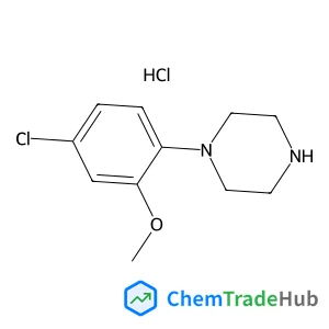 1-(4-Chloro-2-methoxyphenyl)piperazine hydrochloride (1:1) 1-(4-Chloro-2-methoxyphenyl)piperazine hydrochloride (1:1)