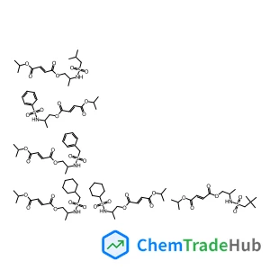 1-O-[2-(benzenesulfonamido)propyl] 4-O-propan-2-yl but-2-enedioate;1-O-[2-(benzylsulfonylamino)propyl] 4-O-propan-2-yl but-2-enedioate;1-O-[2-(cyclohexylmethylsulfonylamino)propyl] 4-O-propan-2-yl but-2-enedioate;1-O-[2-(cyclohexylsulfonylamino)propyl] 4-O-propan-2-yl but-2-enedioate;1-O-[2-(2,2-dimethylpropylsulfonylamino)propyl] 4-O-propan-2-yl but-2-enedioate;1-O-[2-(2-methylpropylsulfonylamino)propyl] 4-O-propan-2-yl but-2-enedioate