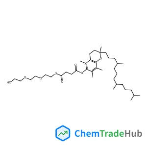 2-(2-(2-Hydroxyethoxy)ethoxy)ethyl (2,5,7,8-tetramethyl-2-(4,8,12-trimethyltridecyl)chroman-6-yl) succinate