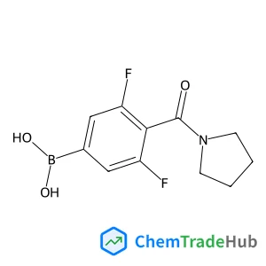3,5-Difluoro-4-(1-pyrrolidinylcarbonyl)phenylboronic acid