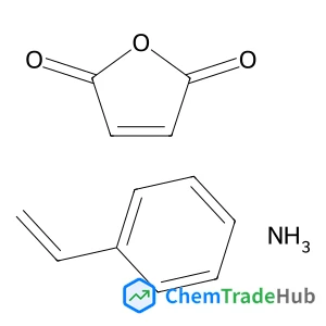 2,5-Furandione - styrene ammoniate (1:1:1)