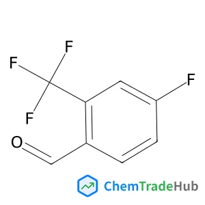 4-Fluoro-2-(trifluoromethyl)benzaldehyde Chemical_Structure_Of