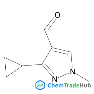 3-Cyclopropyl-1-methyl-1H-pyrazole-4-carbaldehyde